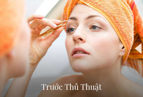 lưu ý trước khi cấy lông mày luu y truoc khi cay long may