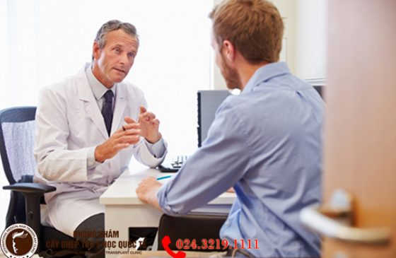 các bước chăm sóc tóc sau cấy