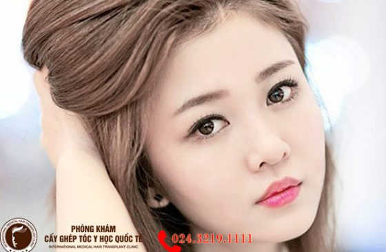 dáng lông mày phù hợp với người mặt tròn