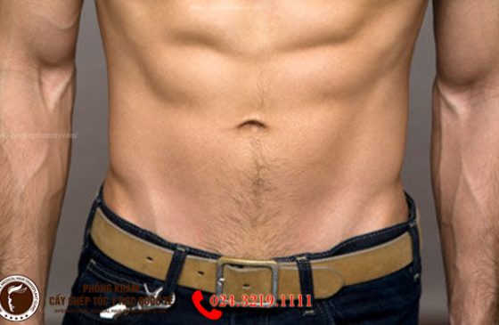 cách mọc lông bụng