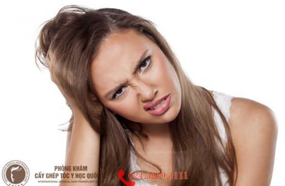 da đầu nhạy cảm với các chất kích thích, dầu gội