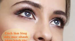 cách làm lông mày mọc nhanh băng hành tây