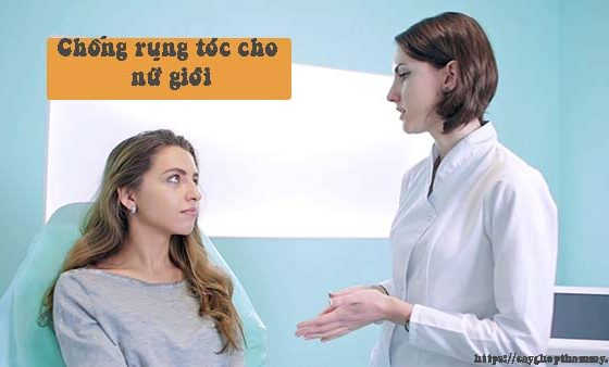cách chống rụng tóc cho nữ giới