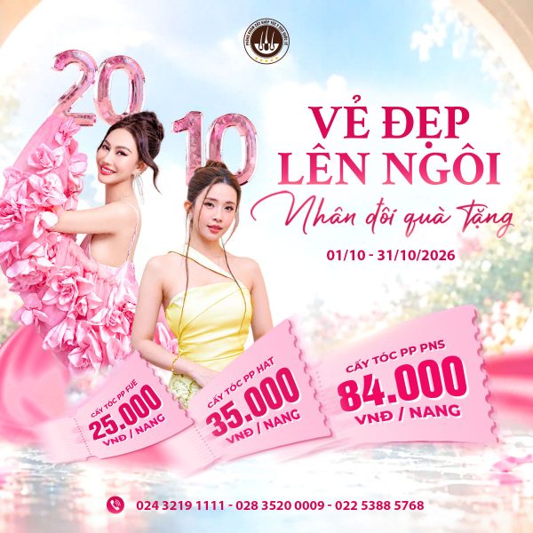 Ưu đãi chi phí cấy tóc 20/10