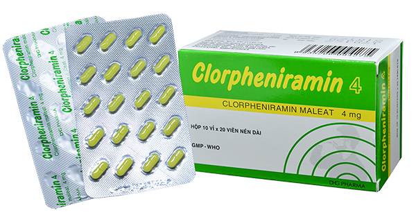 Lưu ý khi sử dụng thuốc Clorpheniramin