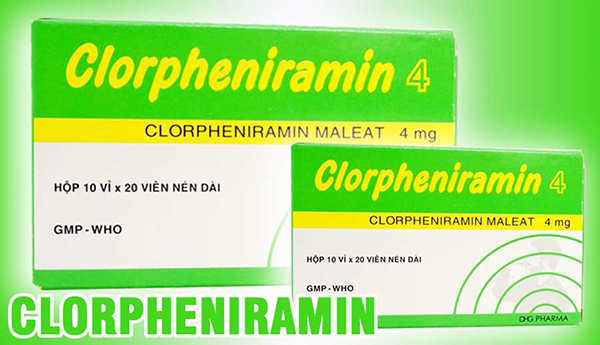 Thuốc Clorpheniramin 