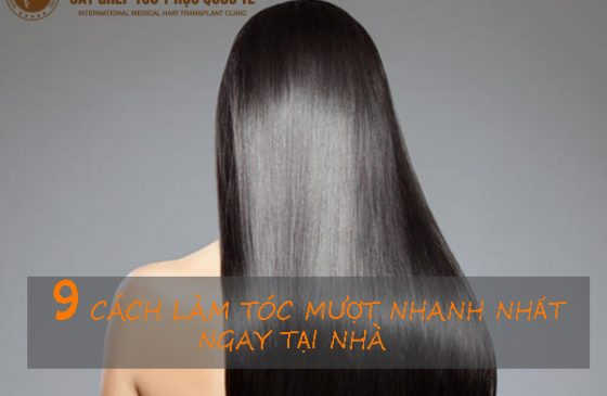 cách làm tóc mượt nhanh nhất