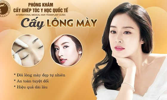 cấy lông mày ở đâu
