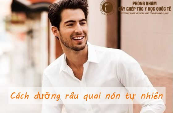cách để râu quai nón tự nhiên