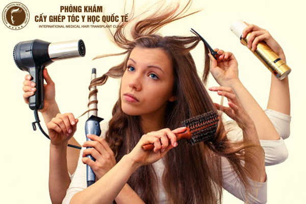 cách khắc phục tóc bị gãy nếp