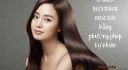 kích thích mọc tóc bằng phương pháp tự nhiên