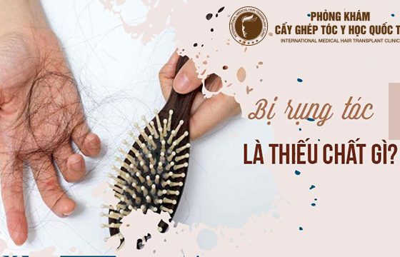 thiếu chất gì gây rụng tóc