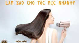làm sao cho tóc mọc nhanh