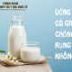 uống sữa có giúp chống rụng tóc không