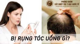 bị rụng tóc uống gì