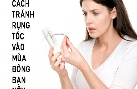 cách tránh rụng tóc vào mùa đông