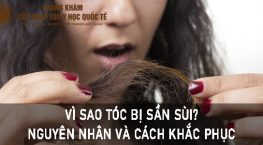 vì sao tóc bị sần sùi