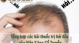thuốc trị hói đầu của Viện Y học Cổ Truyền