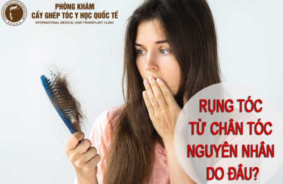 rụng tóc từ chân tóc nguyên nhân
