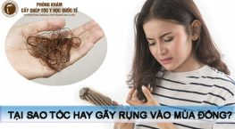 tại sao tóc hay gãy rụng vào mùa đông