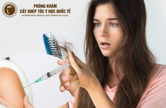tiêm kháng sinh có gây rụng tóc không