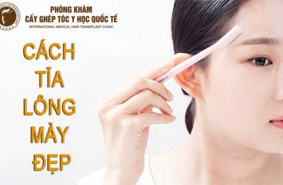 cách tỉa lông mày đẹp