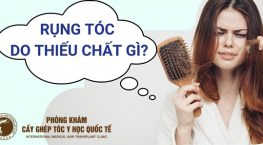 tóc rụng do thiếu chất gì