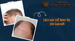 cách hạn chế rụng tóc cho nam giới