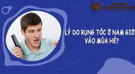 lý do nam giới rụng tóc vào mùa hè