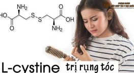 L-cystine trị rụng tóc