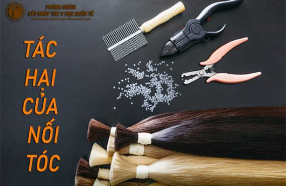 tác hại của nối tóc