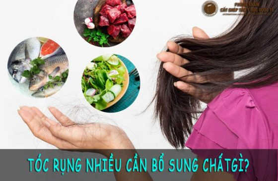 rụng tóc nhiều cần bổ sung chất gì