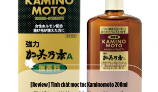 [Review] Tinh chất mọc tóc Kaminomoto 200ml Nhật Bản có tốt không?