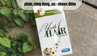 [Review] thuốc mọc tóc Youth Hair: thành phần, công dụng, ưu – nhược điểm