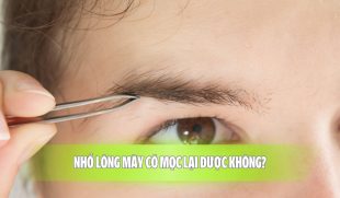 [Tìm hiểu] : Nhổ lông mày có mọc lại được không?