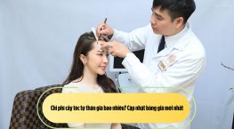 Chi phí cấy tóc tự thân giá bao nhiêu? Cập nhật bảng giá mới nhất