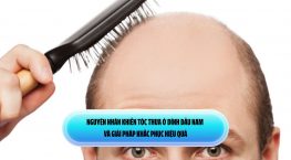 Nguyên nhân khiến tóc thưa ở đỉnh đầu nam và giải pháp khắc phục hiệu quả