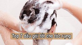 Top 7 loại dầu gội tốt cho tóc rụng bạn nên thử