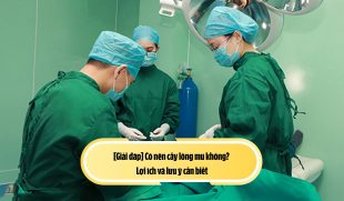 [Giải đáp] Có nên cấy lông mu không? Lợi ích và lưu ý cần biết