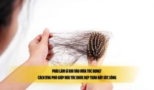 Phải làm gì khi vào mùa tóc rụng? Cách ứng phó giúp mái tóc khỏe đẹp tràn đầy sức sống