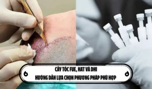 Cấy tóc FUE, HAT và DHI: Hướng dẫn lựa chọn phương pháp phù hợp 
