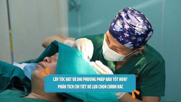 Cấy tóc HAT và DHI phương pháp nào tốt hơn? Cấy tóc HAT và DHI phương pháp nào tốt hơn?
