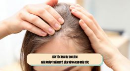 Cấy tóc mái bị bò liếm – Giải pháp thẩm mỹ, bền vững cho mái tóc