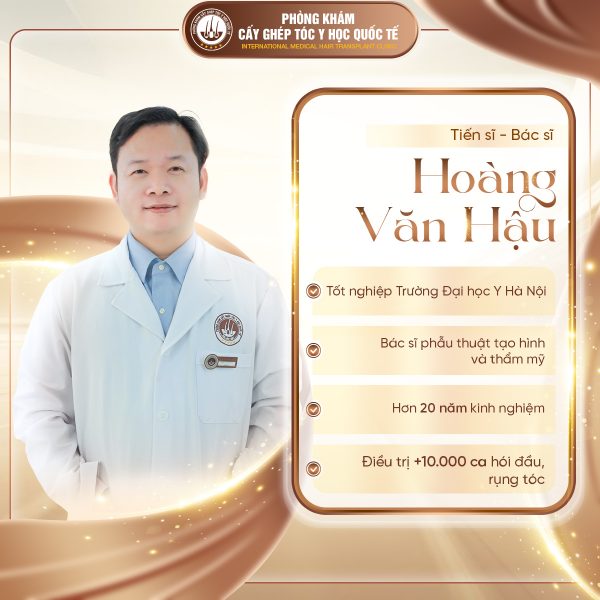 Top bác sĩ chuyên khoa tạo hình tóc giỏi, được nhiều khách hàng tin chọn 
