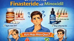 [Tìm Hiểu]: Có nên kết hợp Finasteride với Minoxidil không?