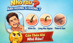 Nhổ râu có ảnh hưởng gì không? Cảnh báo 5 tác hại nhiều người chủ quan