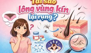 Tại sao lông vùng kín lại rụng? Cảnh báo nguyên nhân và giải pháp phục hồi hiệu quả