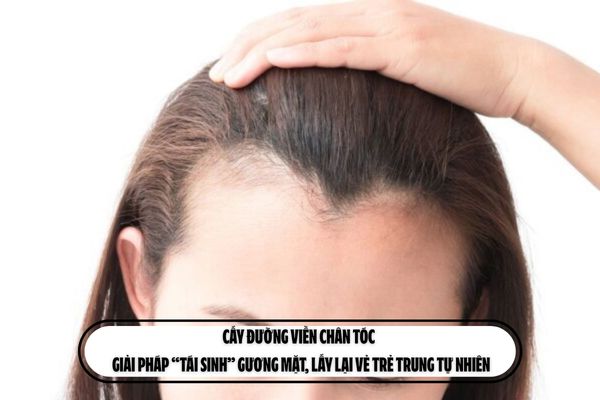 Cấy đường viền chân tóc – Giải pháp “tái sinh” gương mặt, lấy lại vẻ trẻ trung tự nhiên