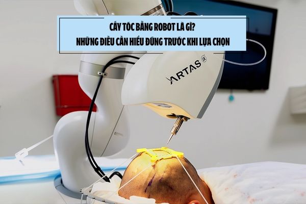 Cấy tóc bằng robot là gì? Những điều cần hiểu đúng trước khi lựa chọn