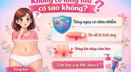 Không có lông mu có sao không? Cảnh báo nguyên nhân và ảnh hưởng ít ai biết